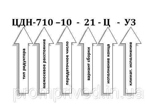 Редуктор ЦДН-710-10 511181422 фото