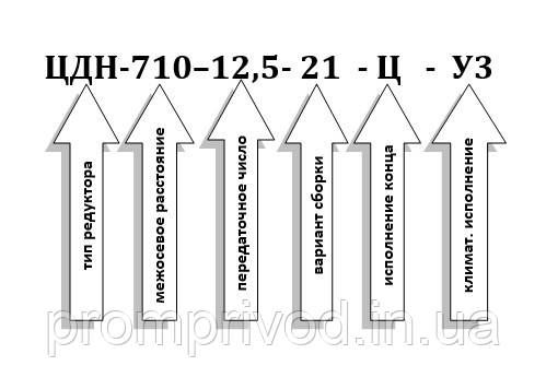 Редуктор ЦДН-710-12,5 511182205 фото