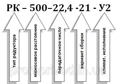 Крановый редуктор РК-500-22,4 540219573 фото