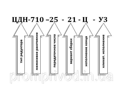 Редуктор ЦДН-710-25 511550454 фото