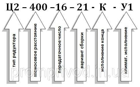Редуктор Ц2-400-16 511568088 фото