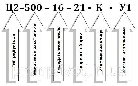 Редуктор Ц2-500-16 511722547 фото