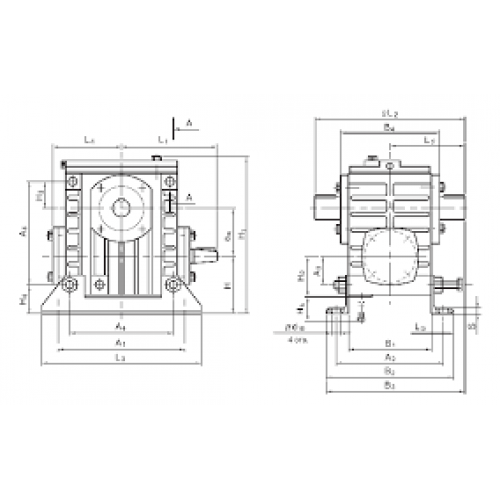 Черв'ячний редуктор 2Ч-40-20