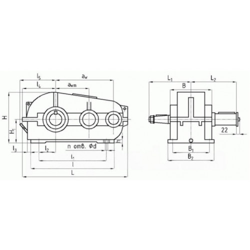 Редуктор РМ-650-31.5