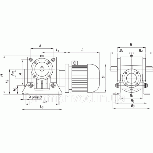 Мотор-редуктор МЧ-40