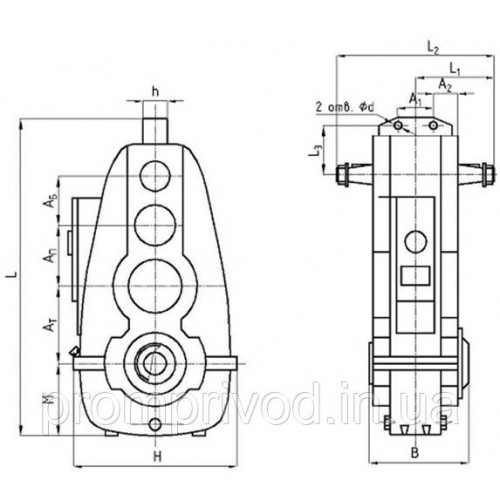Редуктор В-125