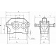 Циліндричний редуктор 1ЦУ-160