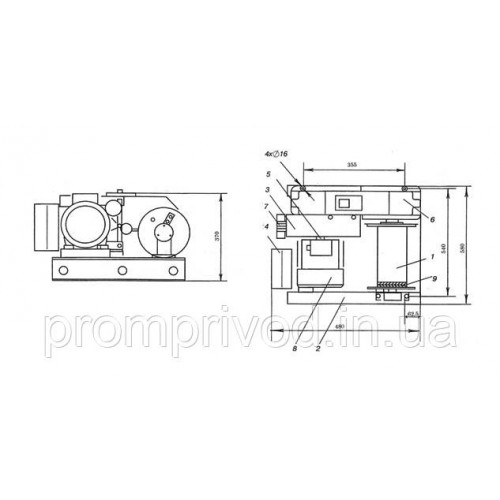Лебідка ТЛ-16М
