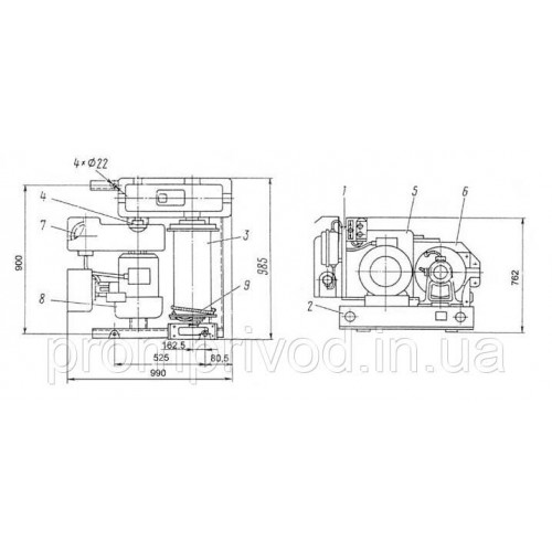 Лебідка ТЛ-9А-1