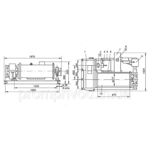 Лебедка ТЛ-7А-1