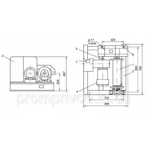 Лебідка ТЕЛ-1