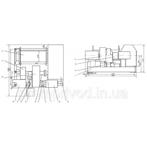 Лебідка ТЕЛ-10Д