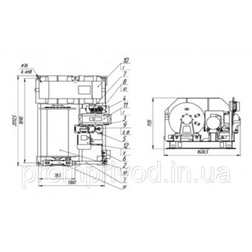 Лебідка ТЕЛ-8