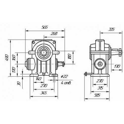 Редуктор РГЛ складання 52