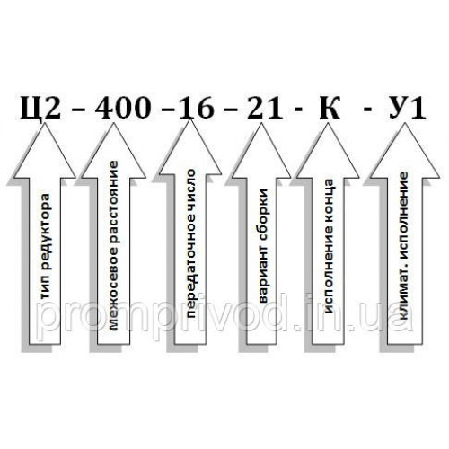 Редуктор Ц2-400-16
