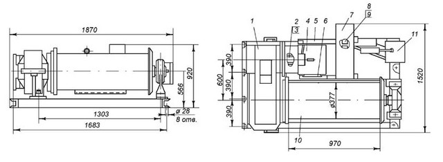 чертеж тл-7б-1 тл-7б-1