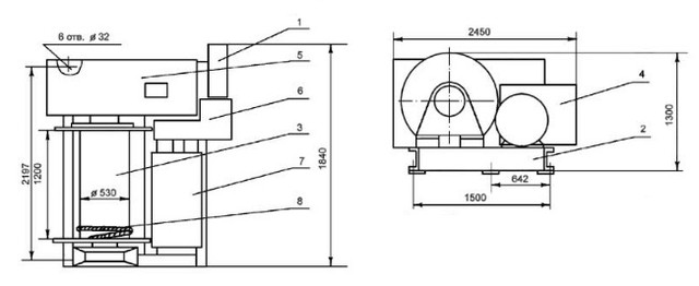 чертеж ТЭЛ-10Б тэл-10Б