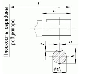 Варіанти складання редуктора Ц2В креслення Варіанти складання редуктора Ц2В