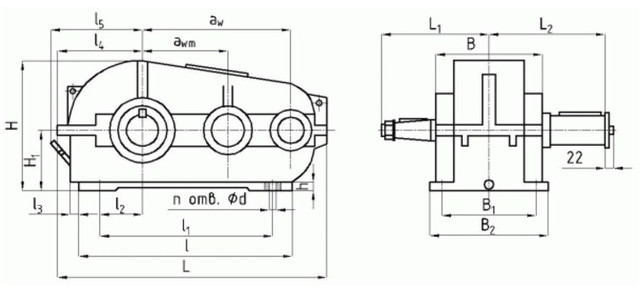 Креслення редуктора РМ