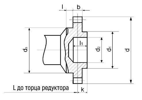 Редуктор Ц2У - чертеж Редуктор Ц2У купить